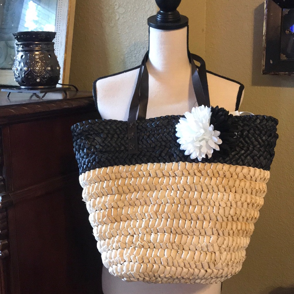 NWT Straw Tote